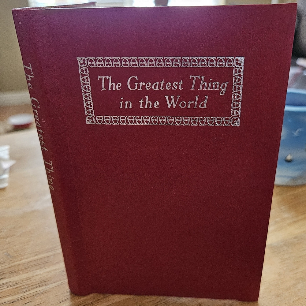 Red Hardcover Book